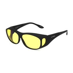 Meridian Night Driver - Black Frame - Yellow Lens